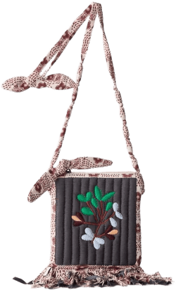 FRINGED CROSSBODY BAG