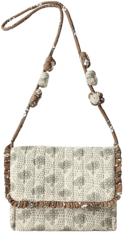 FLORAL CROSSBODY BAG