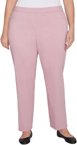 Plus Size Telluride Millennium Faux Fly Front Average Length Pants