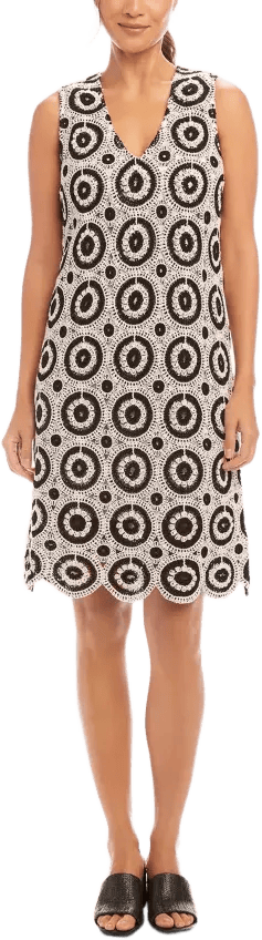 Karen Kane Crochet Shift Dress