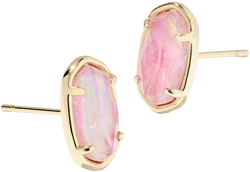 Kendra Scott Grayson Stone Stud Earrings in 14K Gold Plated