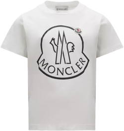 Moncler Unisex Short Sleeve Graphic Logo Tee - Big Kid