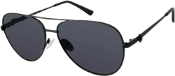 KURT GEIGER LONDON Aviator Sunglasses, 62mm