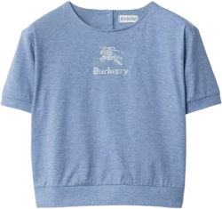 Burberry Girls' Embroidered Graphic Cotton Tee - Little Kid, Big Kid