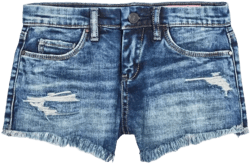 BLANKNYC Girls' Vintage Cutoff Denim Shorts - Big Kid