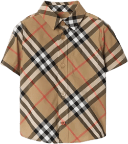 Burberry Boys' Owen Burberry Check Shirt - Baby 