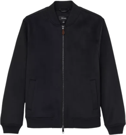 REISS Harlan Wool Bomber Jacket