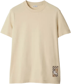 Burberry Check Label Tee