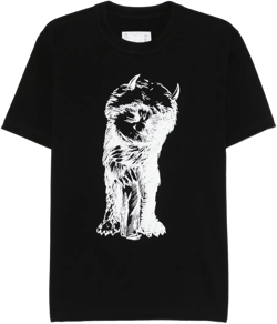 graphic-print cotton T-shirt