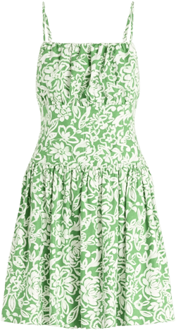 Free Assembly Women's Linen Mini Dress, Sizes XS-XXL