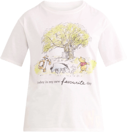 Disney Women’s Winnie the Pooh Graphic Tee, Sizes XXS-XXL