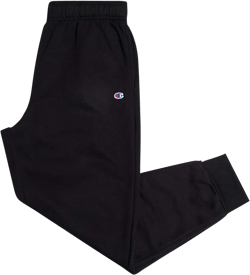 Champion Sweatpants Men Big and Tall Powerblend Workout Lounge Joggers Black