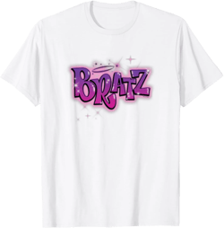 Bratz Pink Purple Sparkle Logo T-Shirt