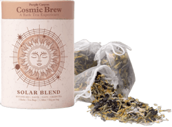 Solar Blend Bath Tea by Purple Canyon | 3 Reviving Bath Soaks with Eucalyptus, Peppermint, Calendula, and Dried Flowers | Self Care Gifts for Women Reviving Mint