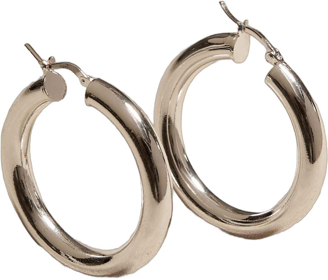 Ravena Small Hoop Earrings by Aureus + Argent | Banana Republic