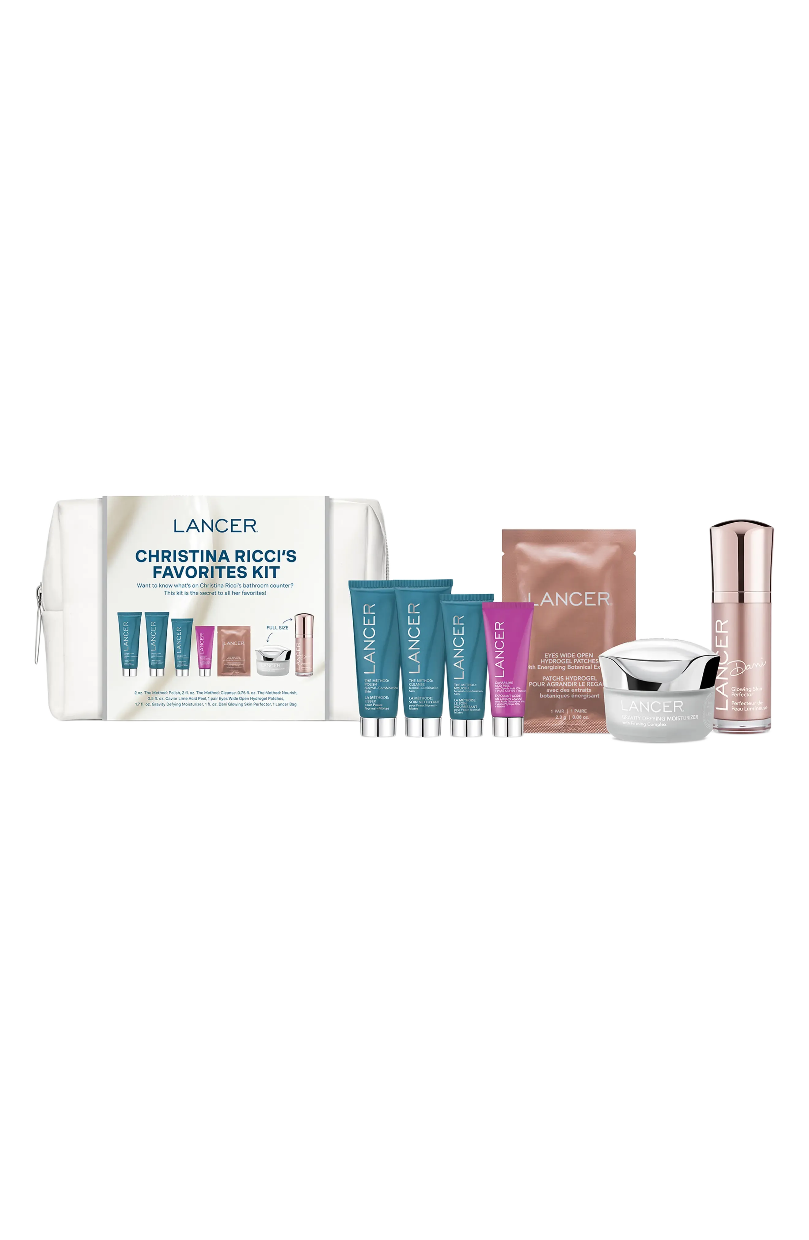 LANCER Skincare Christina Ricci's Favorites Skin Care Set $196 Value