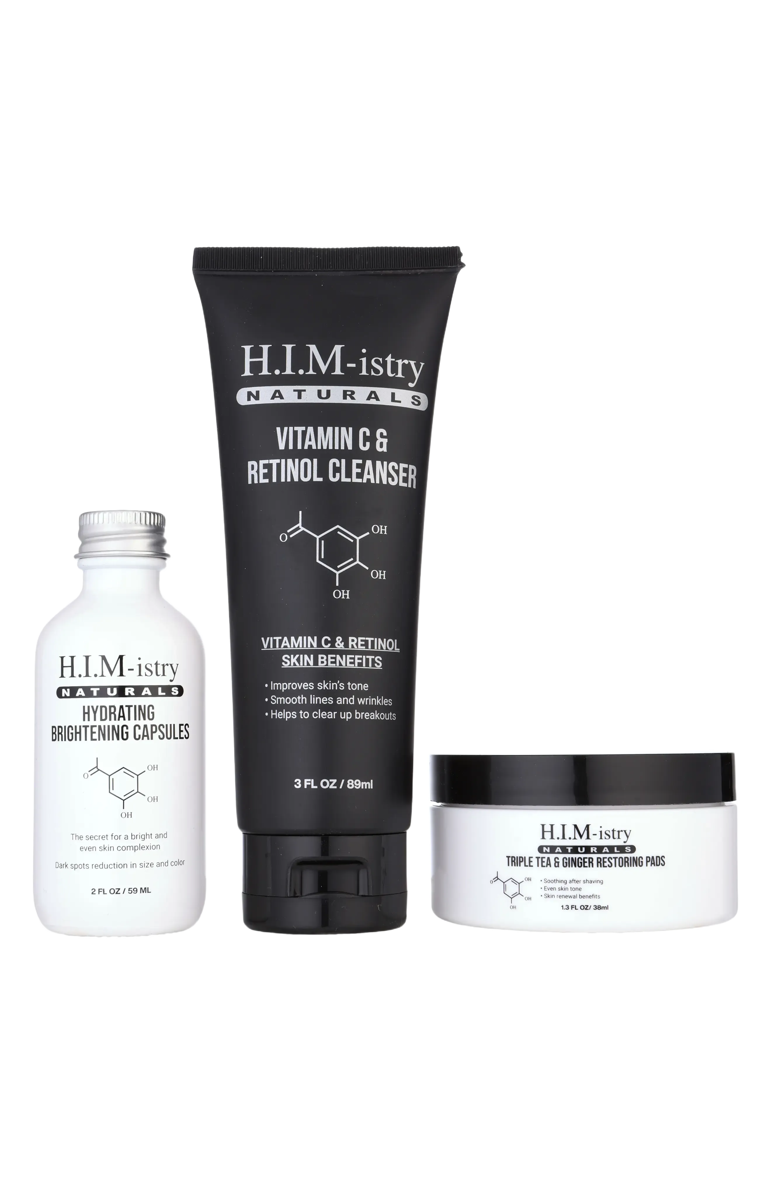 HIMistry Naturals Acne Clearing Skin Care Set