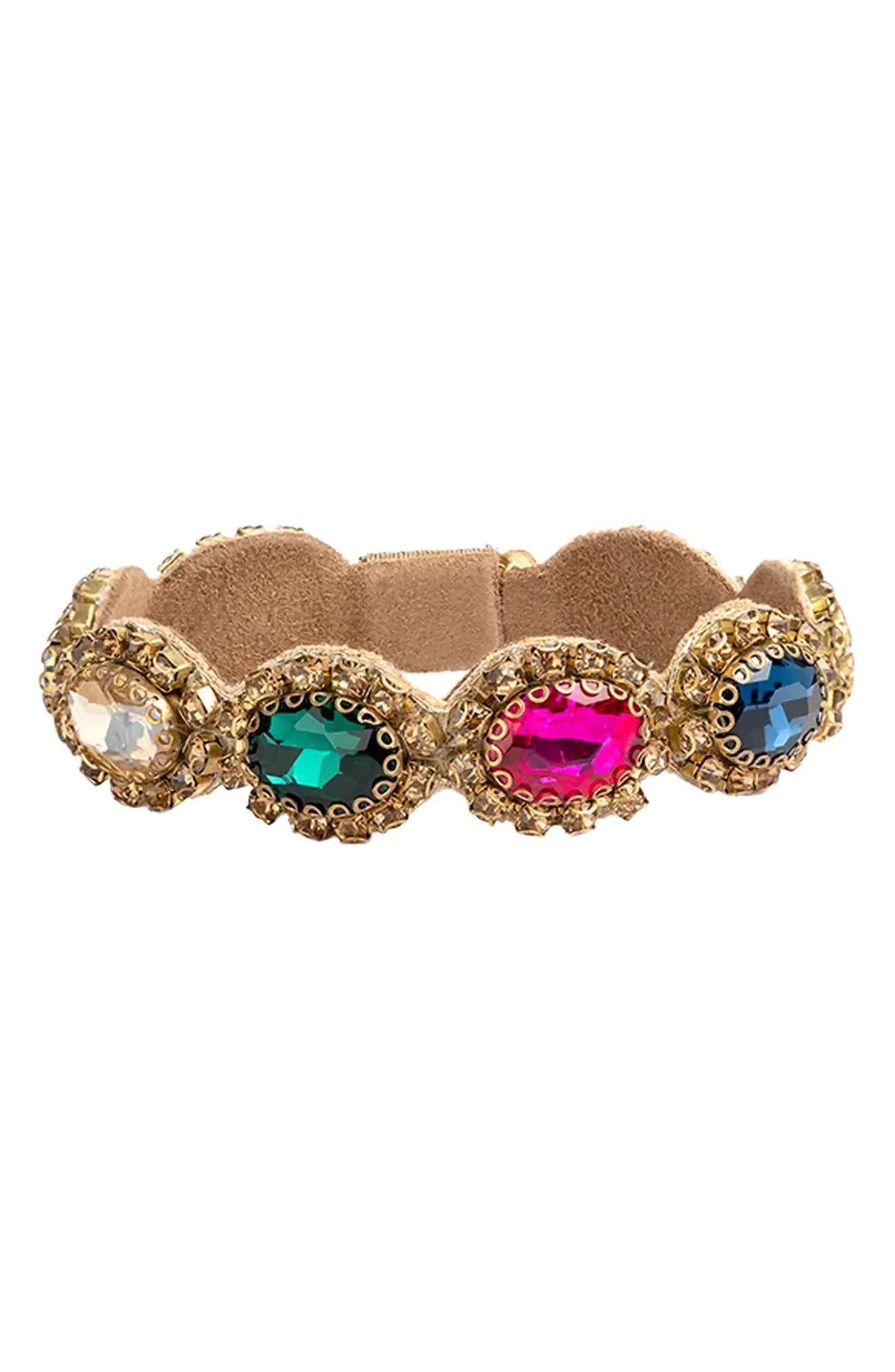 Deepa Gurnani Celine Crystal Bracelet