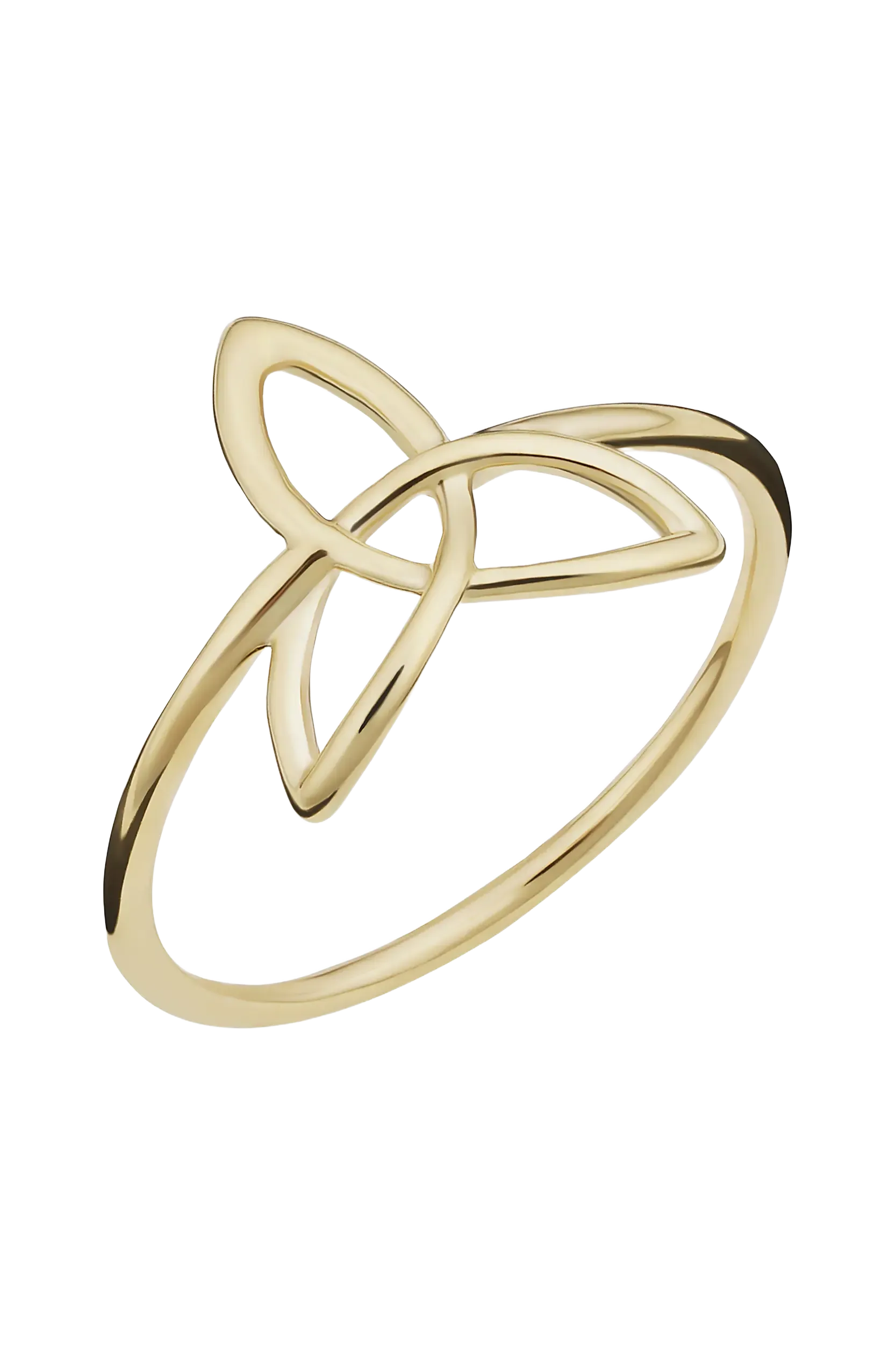 Oradina 14K SolidGold Celtic Knot Ring