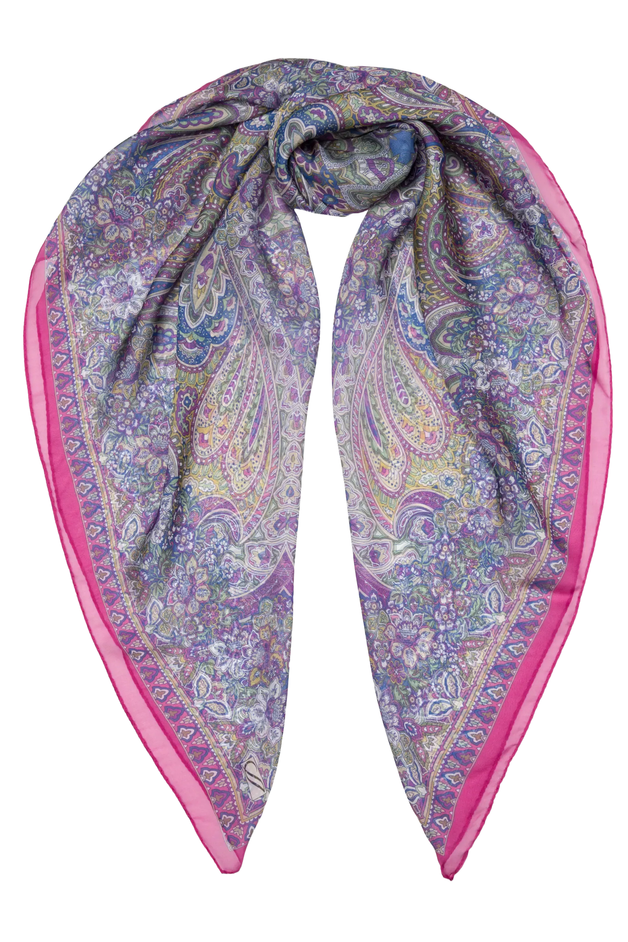 Elizabetta Helena - Large Silk Scarf for Women