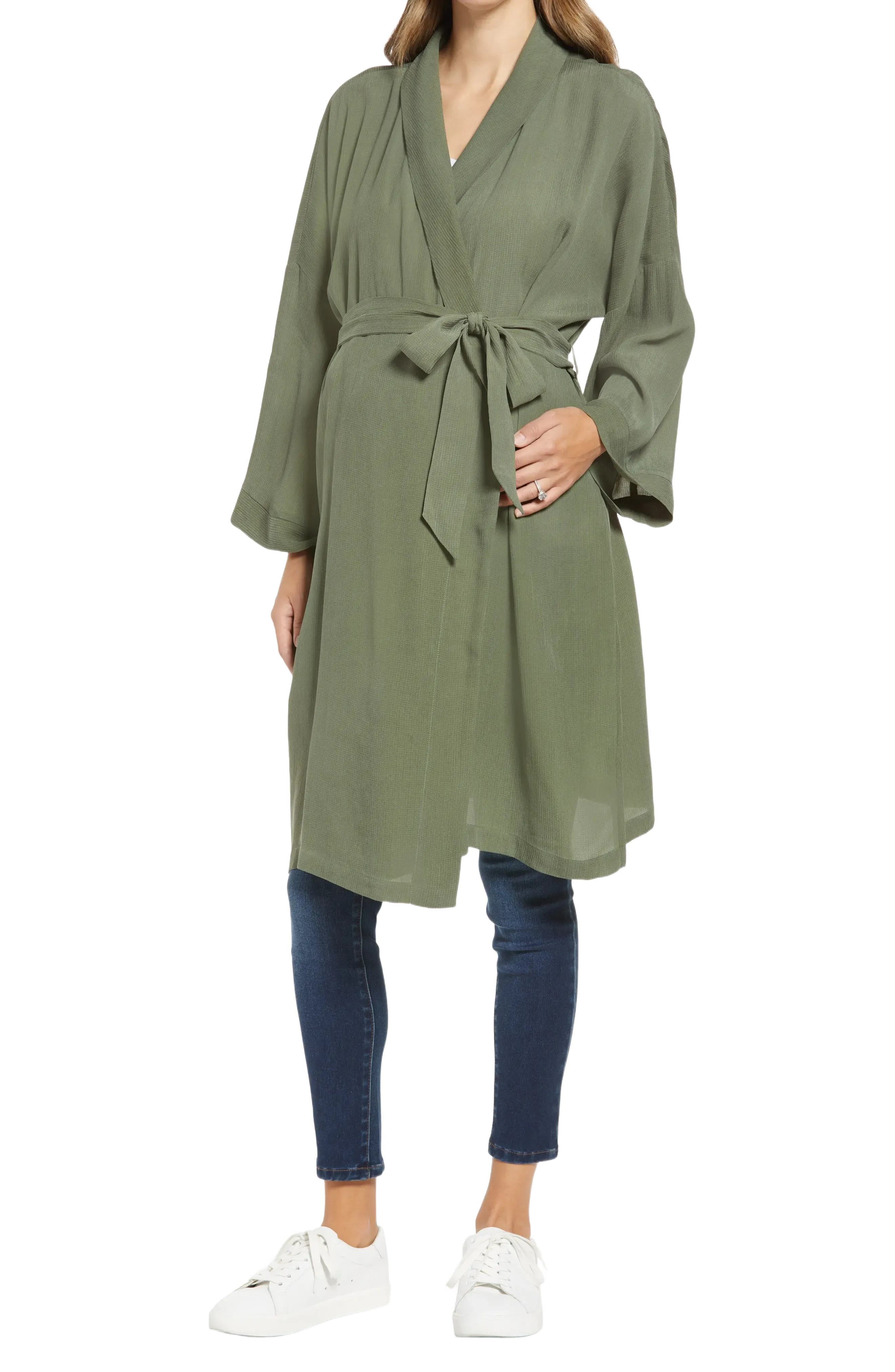 Emilia George Maternity Robe & Face Mask Set
