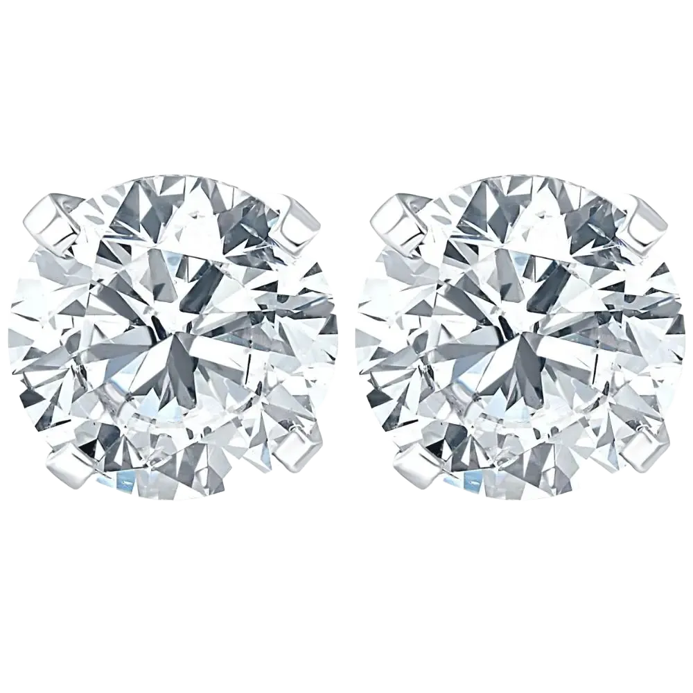 Bliss Diamond 1 Carat (ctw) Diamond Studs in 14k or Gold Lab Grown