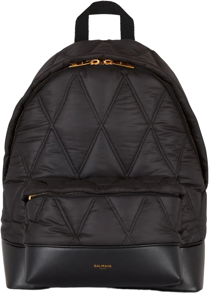 quilted backpack