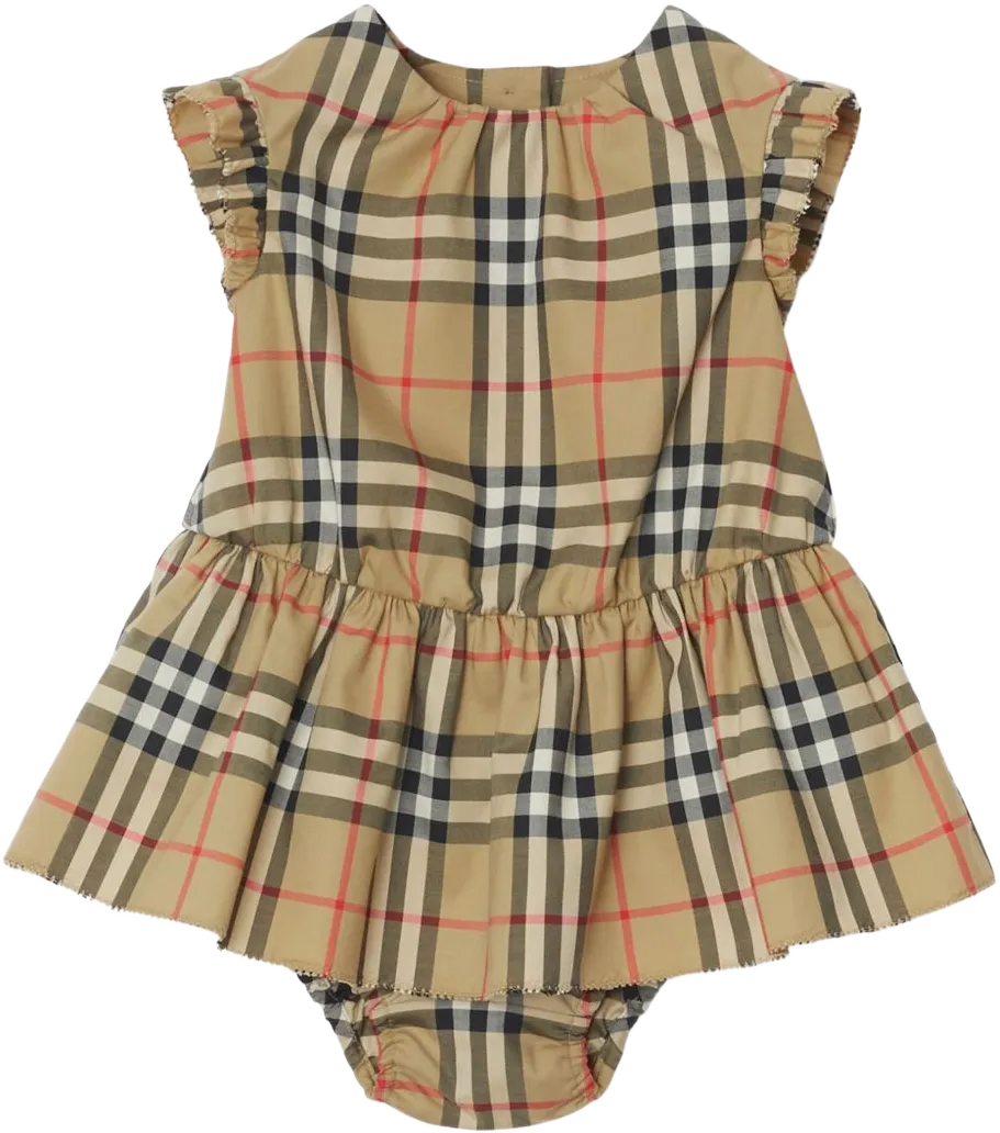 Vintage Check dress set