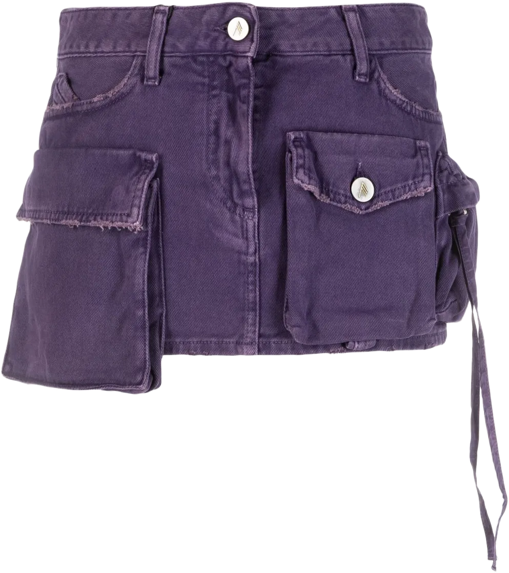 Fay denim miniskirt