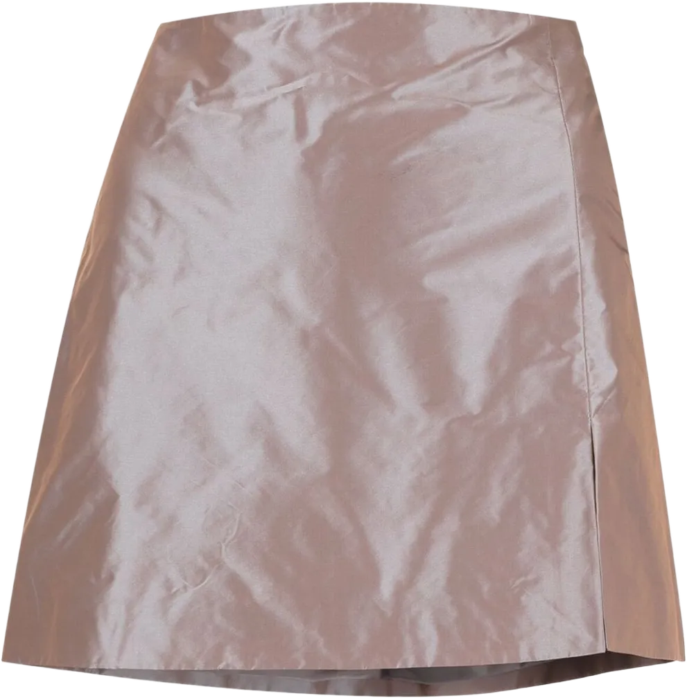 A-line mini skirt