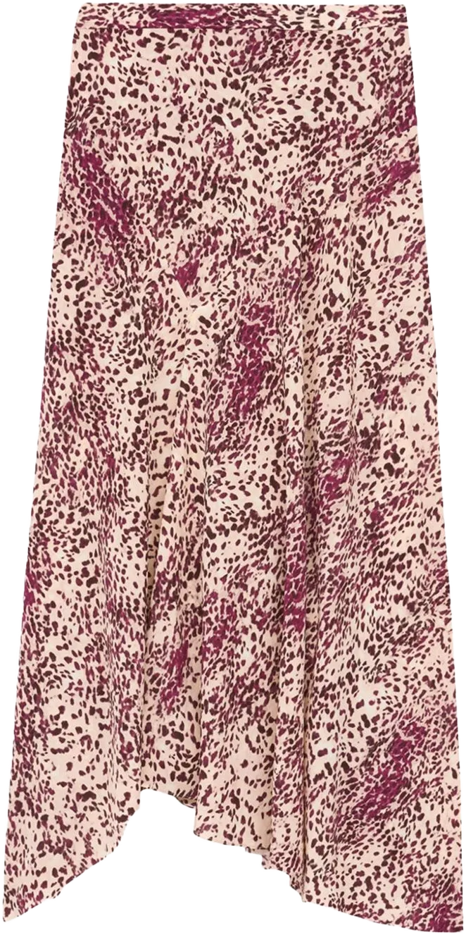 Sakura midi skirt 