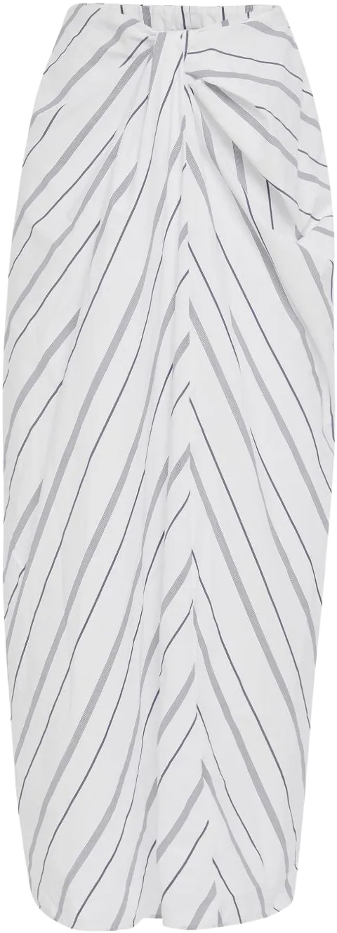 twist maxi skirt