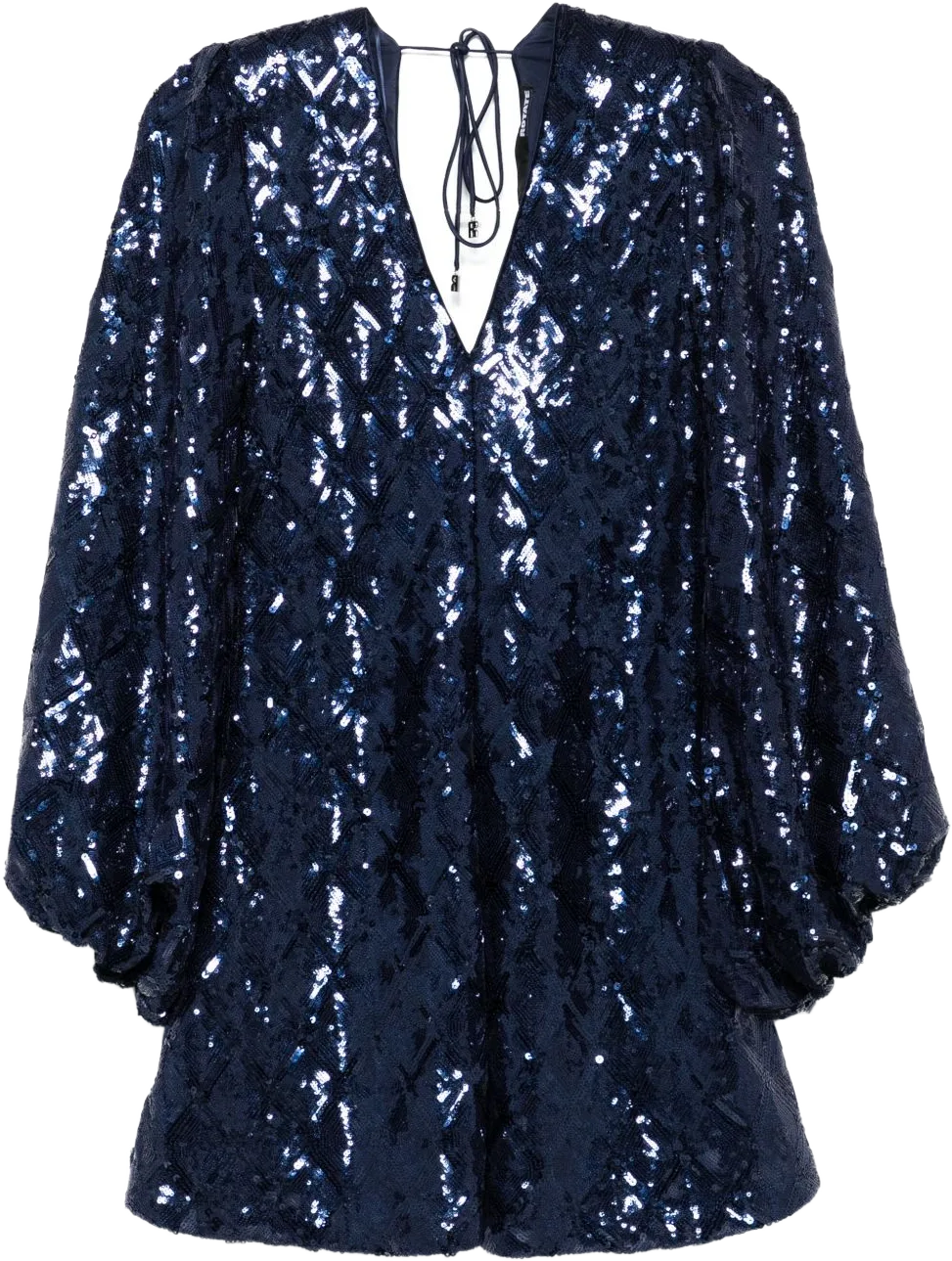 sequinned mini dress