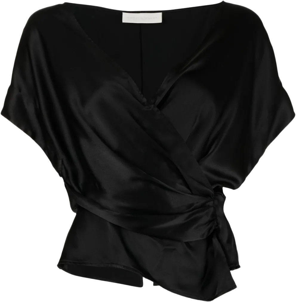 open-neck top  