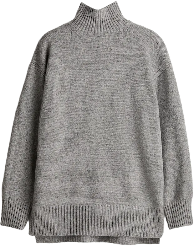Oversized Turtleneck Sweater