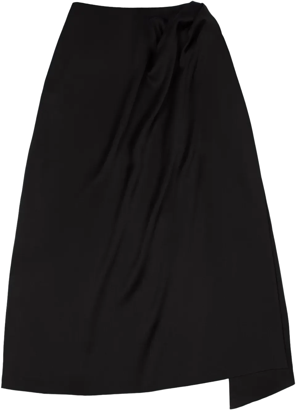 Alondra wrap midi skirt