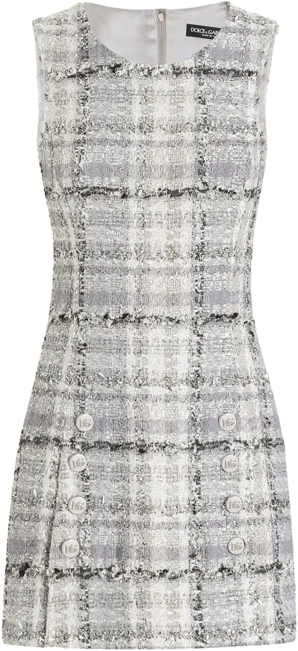 tweed mini dress