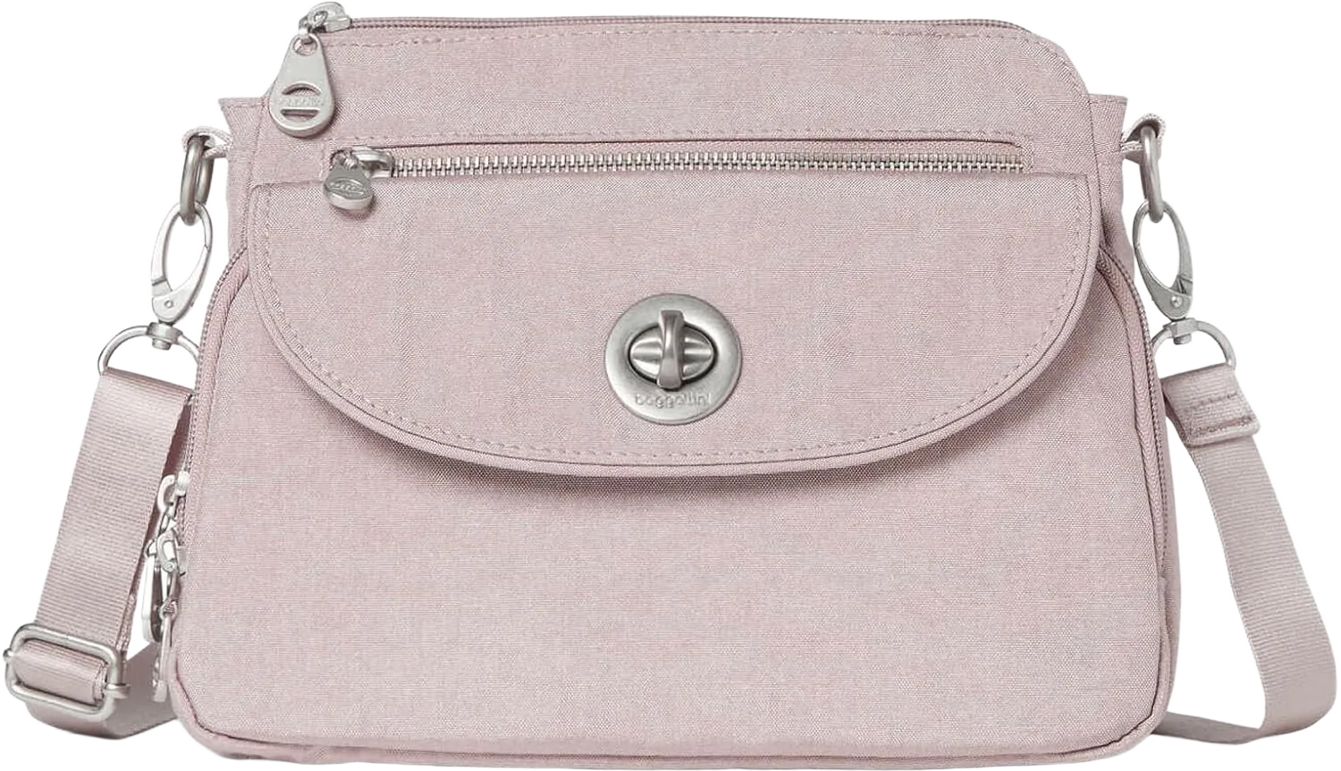 Baggallini Women's Calais Crossbody Bags One Size Blush Shimmer