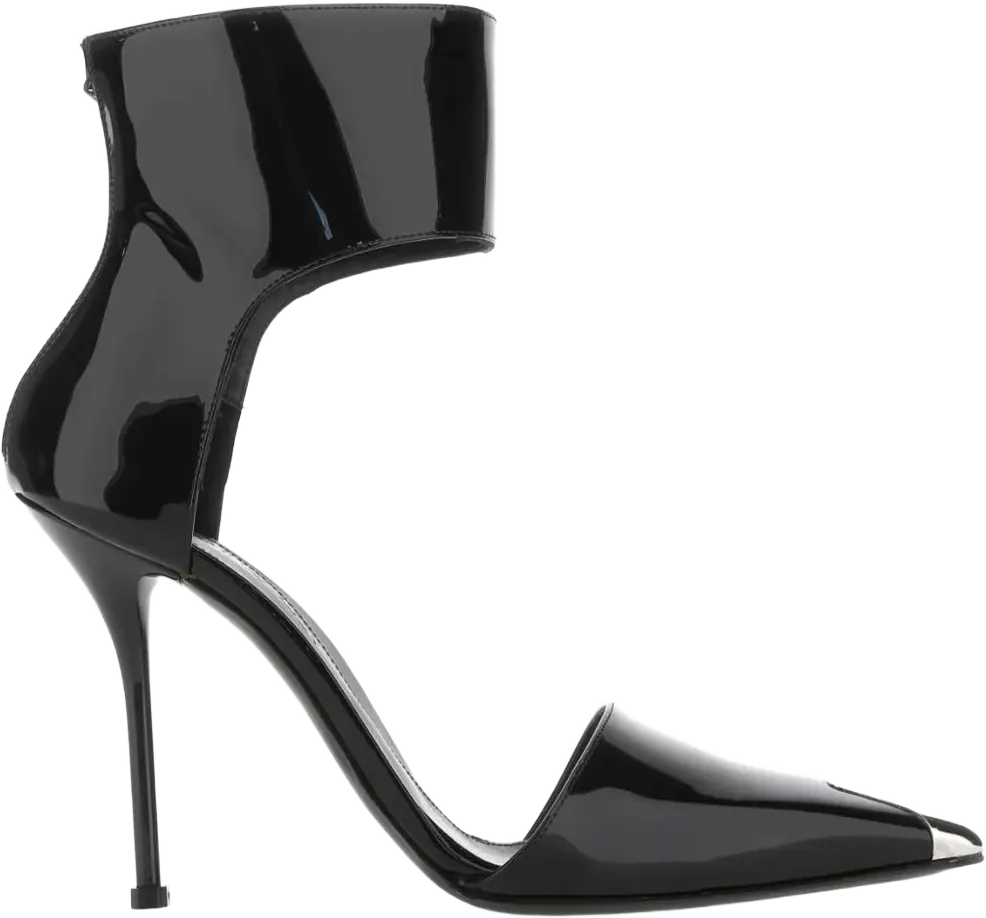 Punk 105mm pointed-toe pumps