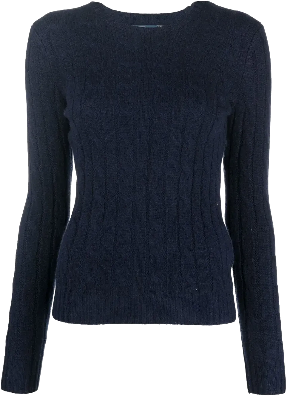 cable-knit cashmere jumper