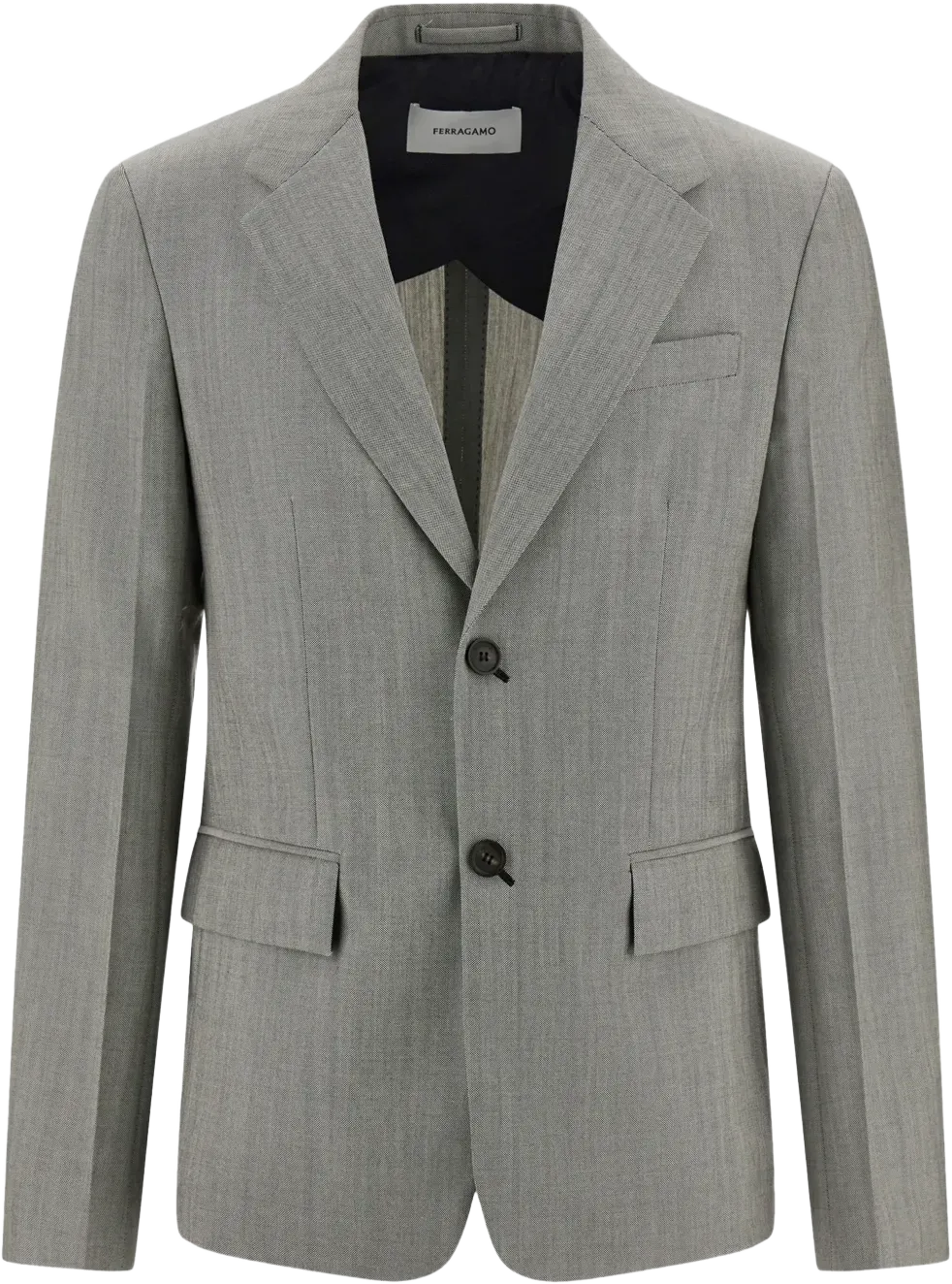 single-breasted blazer