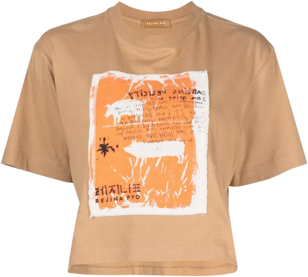 Quinn graphic-print T-shirt