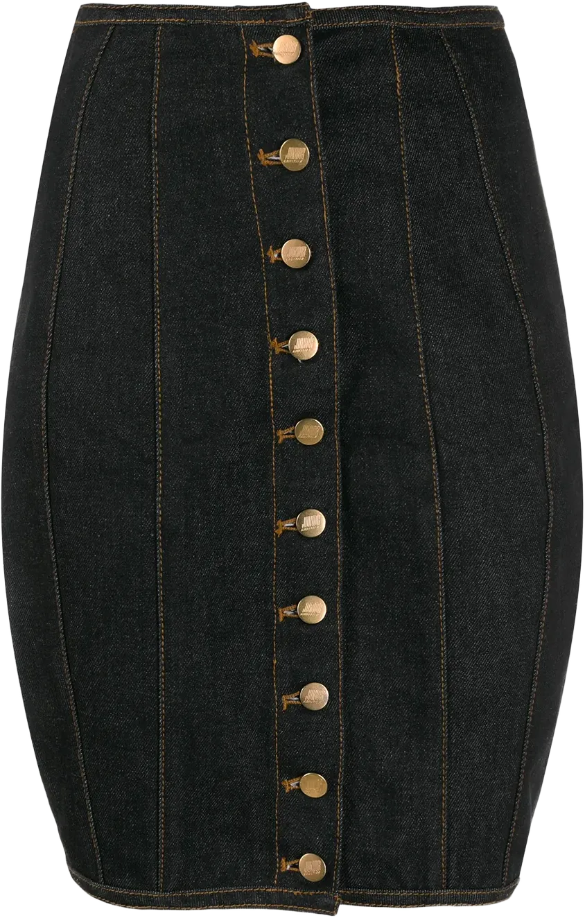 1992 denim corset skirt