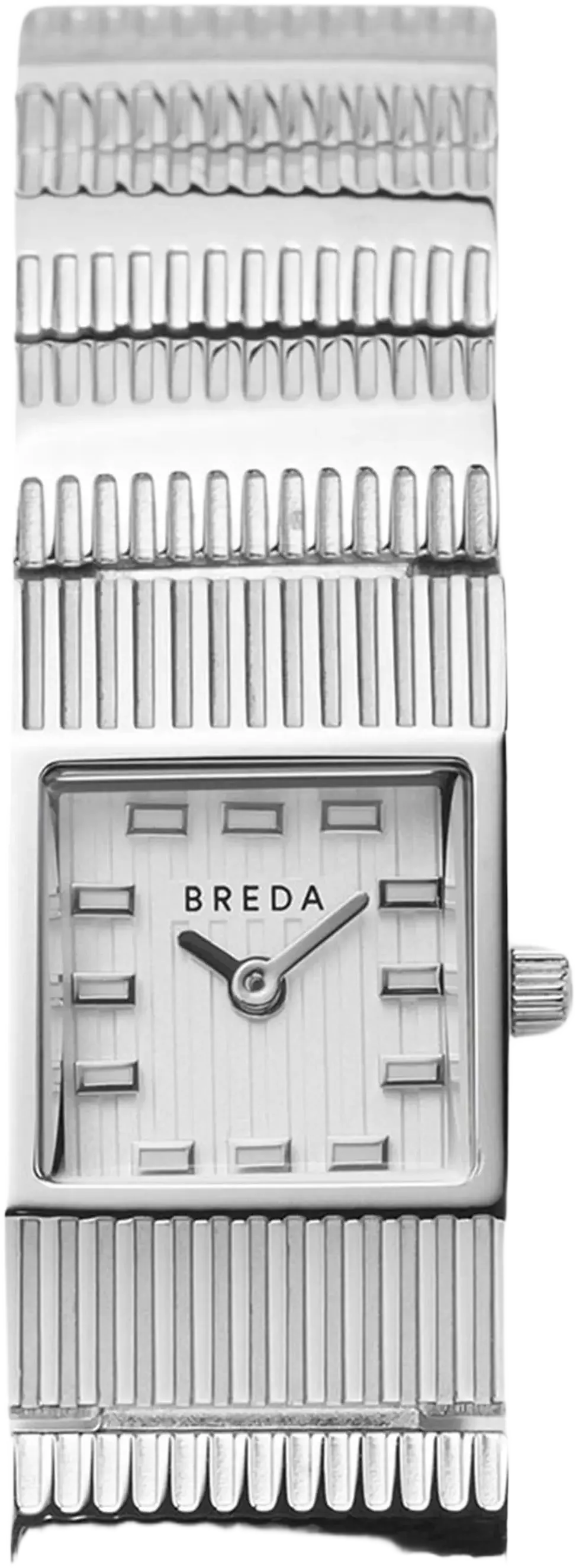 BREDA Groove Square Bracelet Watch, 16mm