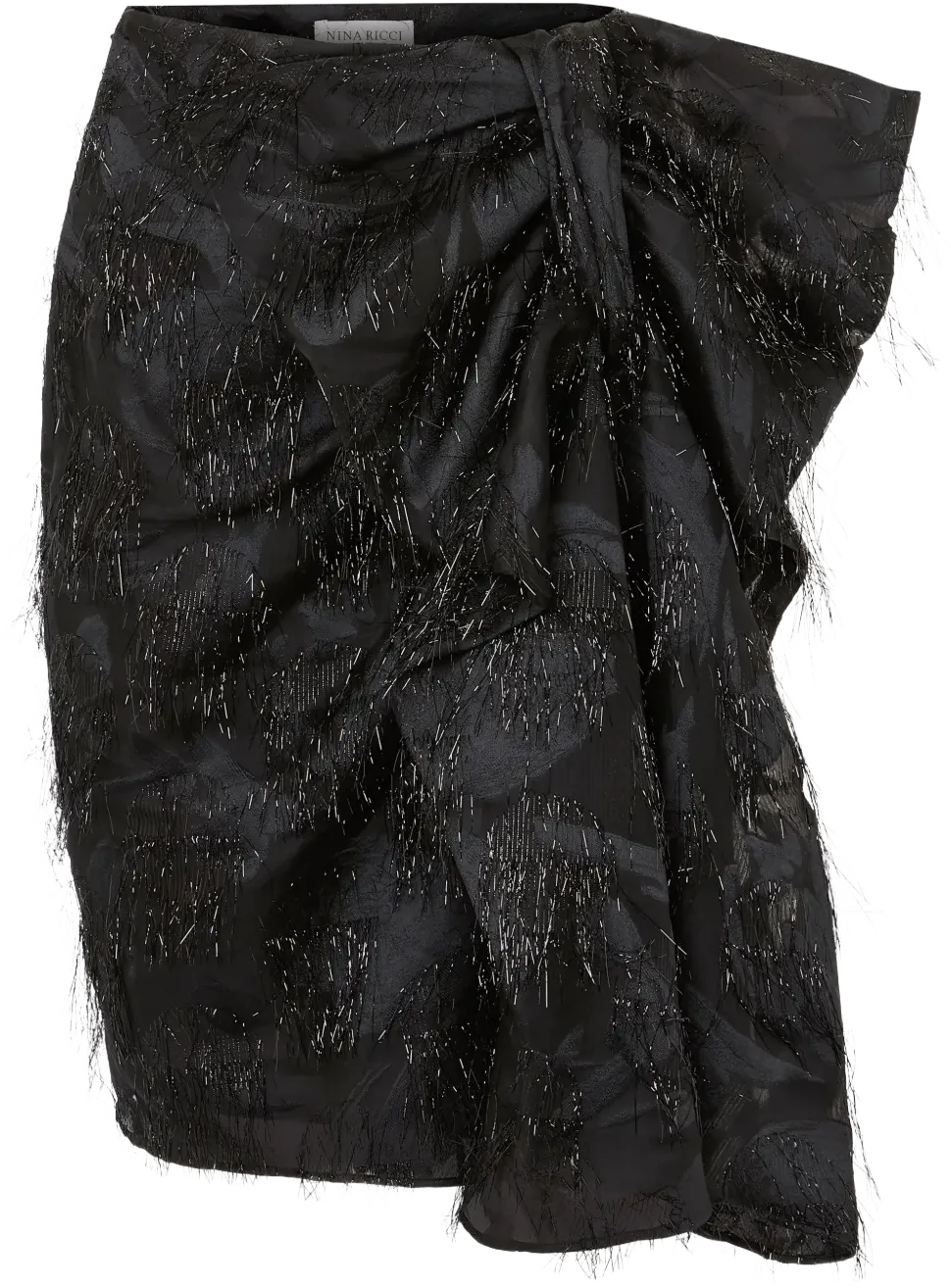 asymmetric bow skirt