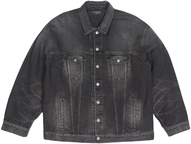 Oversized Jacket in Black