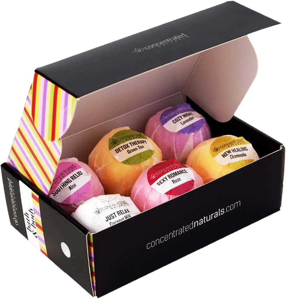Bath Bombs for Women Relaxing Bath Bomb Gift Set All Natural Bathbombs for Woman with Essential Oil Scented Large Bulk 6 Pack Individually Wrapped Fizzy All Natural Bath Bombs… 6 Count (Pack of 1)
