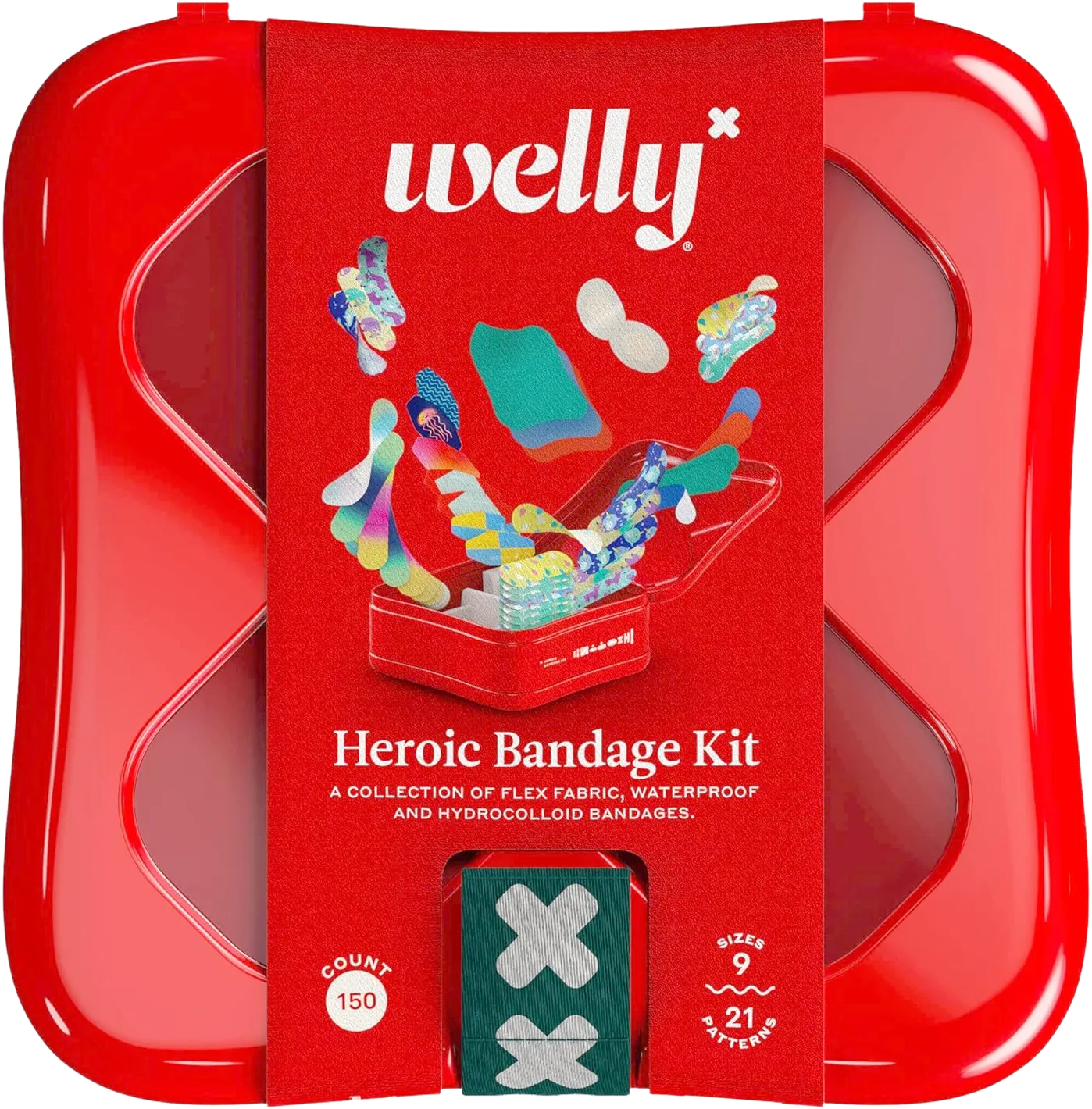 Hydrocolloid Roll for Wound Care - Cut-to-Size, Extra Large Hydrocolloid Patch Bandages with Self-Adhesive, Ultra Absorbent, Flexible & Waterproof, First Aid Kit Essential (2in*16ft)