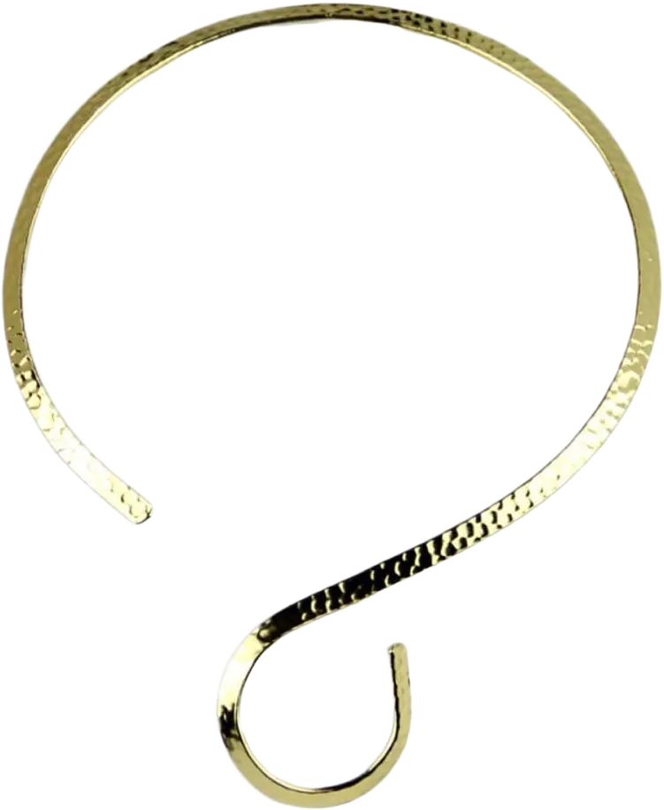 Fashion Geometry Punk Jewelry Metal Torques Choker Women Collar Statement Necklace Gold
