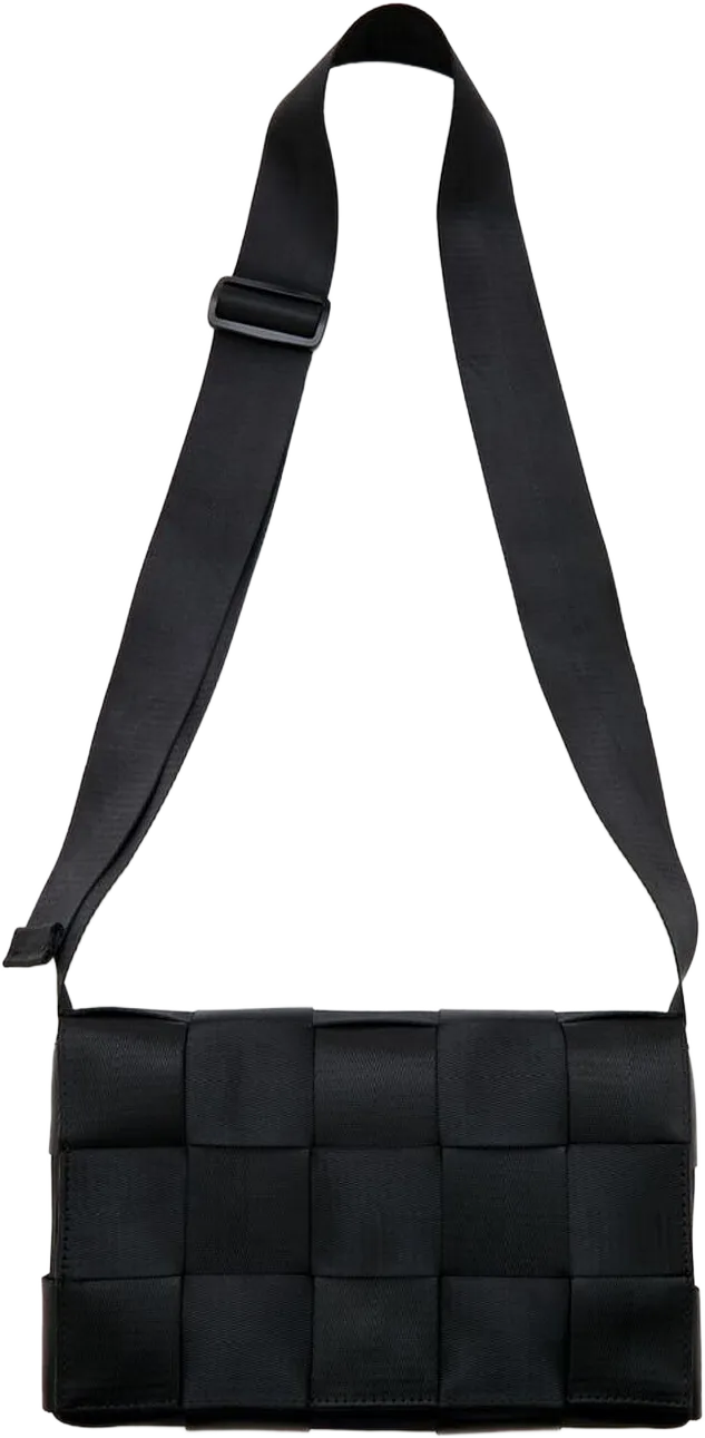 Basketwoven Crossbody Bag